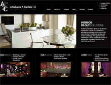 Tablet Screenshot of abrahams-and-carlisle.com